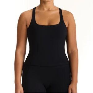 SET Active white Tank Top